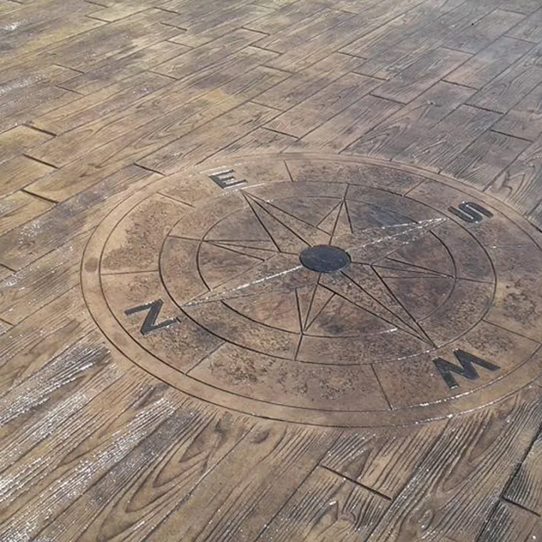 Béton imprimé, Montélimar, By Aménagement 