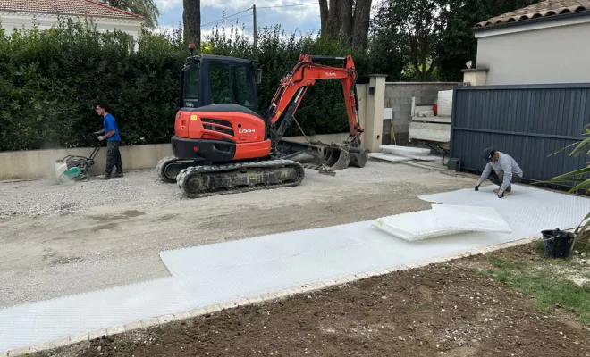 Terrassement pour maisons, piscines et bâtiments, Montélimar, By Aménagement
